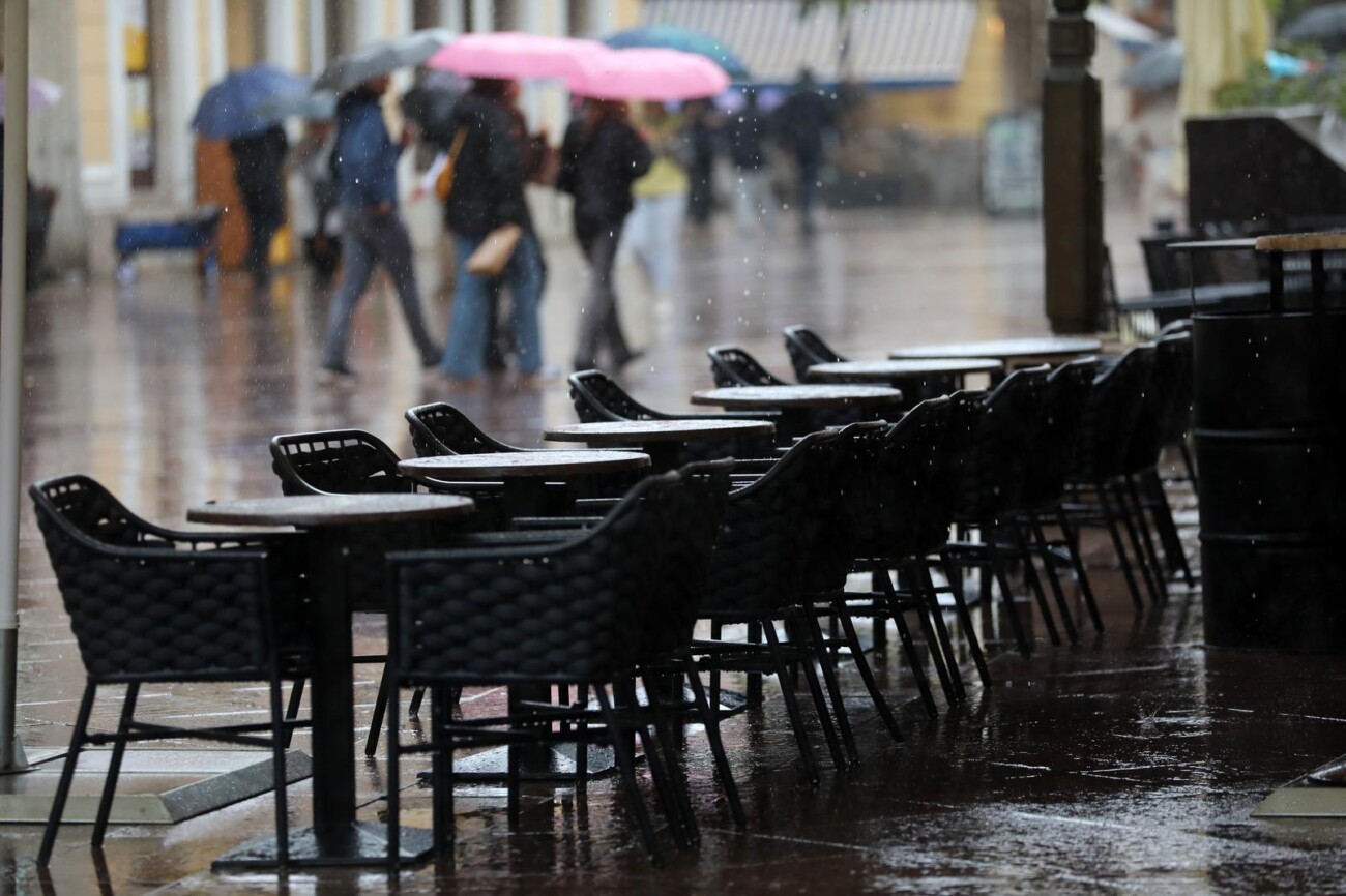 Rijeka: Kišni dan u centru grada Rijeka: Kišni dan u centru grada