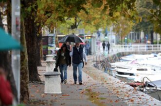 Rijeka: Kišni dan u centru grada Rijeka: Kišni dan u centru grada