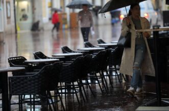 Rijeka: Kišni dan u centru grada Rijeka: Kišni dan u centru grada