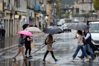 Rijeka: Kišni dan u centru grada Rijeka: Kišni dan u centru grada