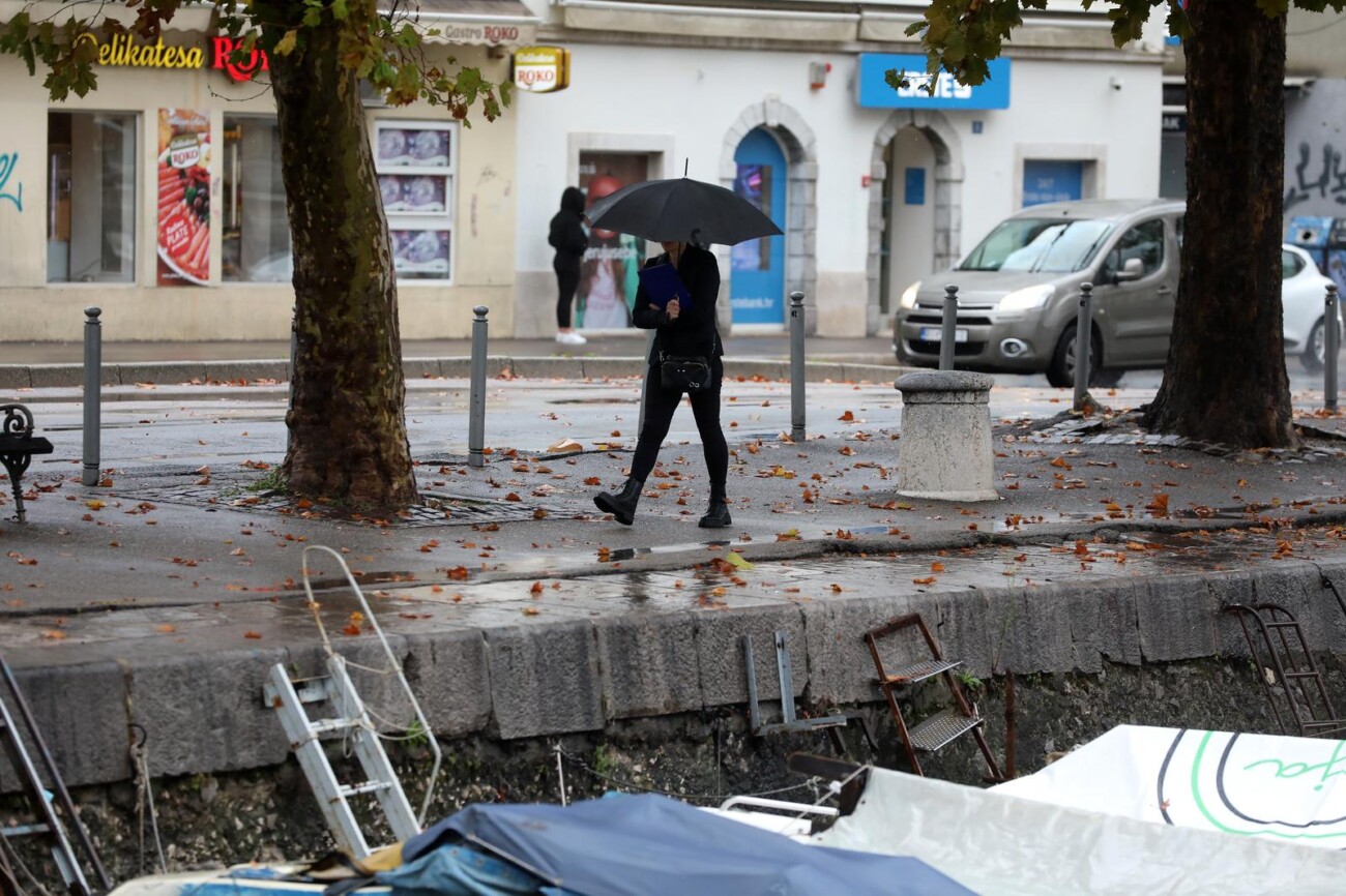 Rijeka: Kišni dan u centru grada Rijeka: Kišni dan u centru grada