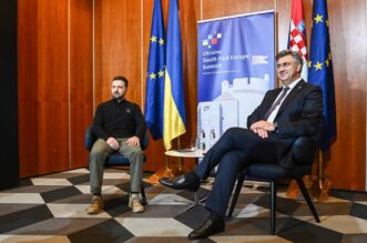 Dubrovnik: Andrej Plenković dočekao Volodimira Zelenskog Dubrovnik: Andrej Plenković dočekao Volodimira Zelenskog