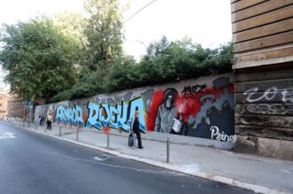 Rijeka: Novi mural Armade na zidu u ulici Pomerio Rijeka: Novi mural Armade na zidu u ulici Pomerio