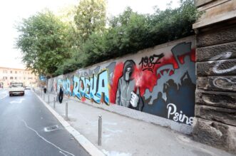 Rijeka: Novi mural Armade na zidu u ulici Pomerio Rijeka: Novi mural Armade na zidu u ulici Pomerio