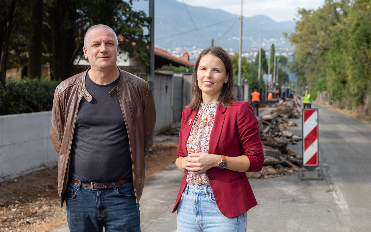Radovi Opatijska ulica Preluk-1 Radovi Opatijska ulica Preluk-1