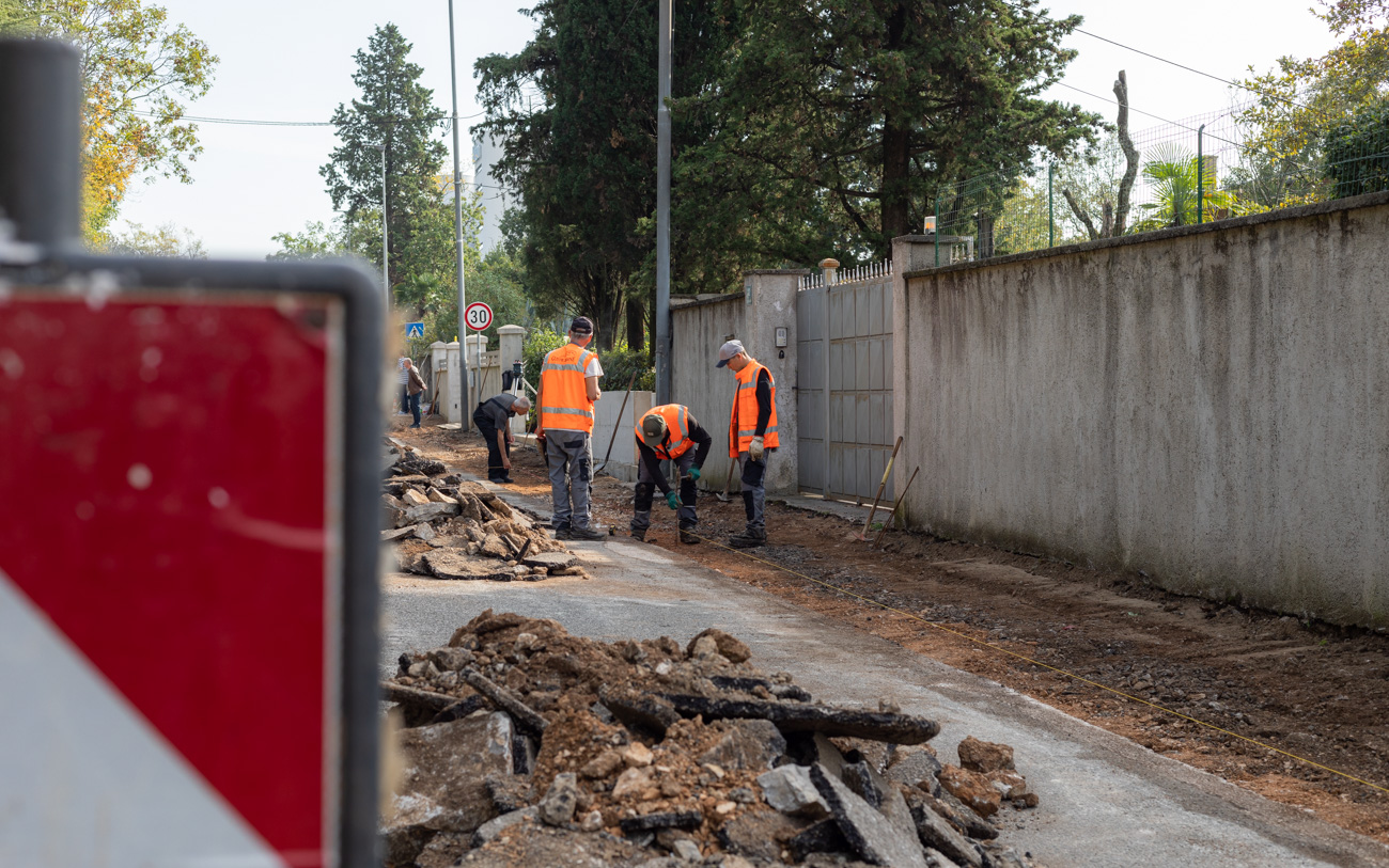 Radovi Opatijska ulica Preluk-2 Radovi Opatijska ulica Preluk-2