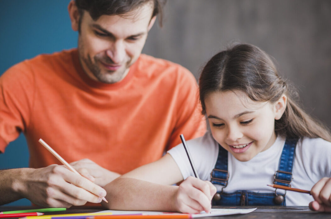 father-painting-with-daughter-fathers-day father-painting-with-daughter-fathers-day