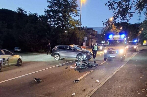 škurinje nesreća moped 111024