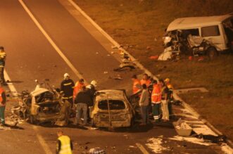 ARHIVA – 9.11.2006. Stravi?na nesre?a na autocesti Rijeka-Zagreb: Izgorjele tri osobe, jedna umrla u bolnici ARHIVA – 9.11.2006. Stravi?na nesre?a na autocesti Rijeka-Zagreb: Izgorjele tri osobe, jedna umrla u bolnici