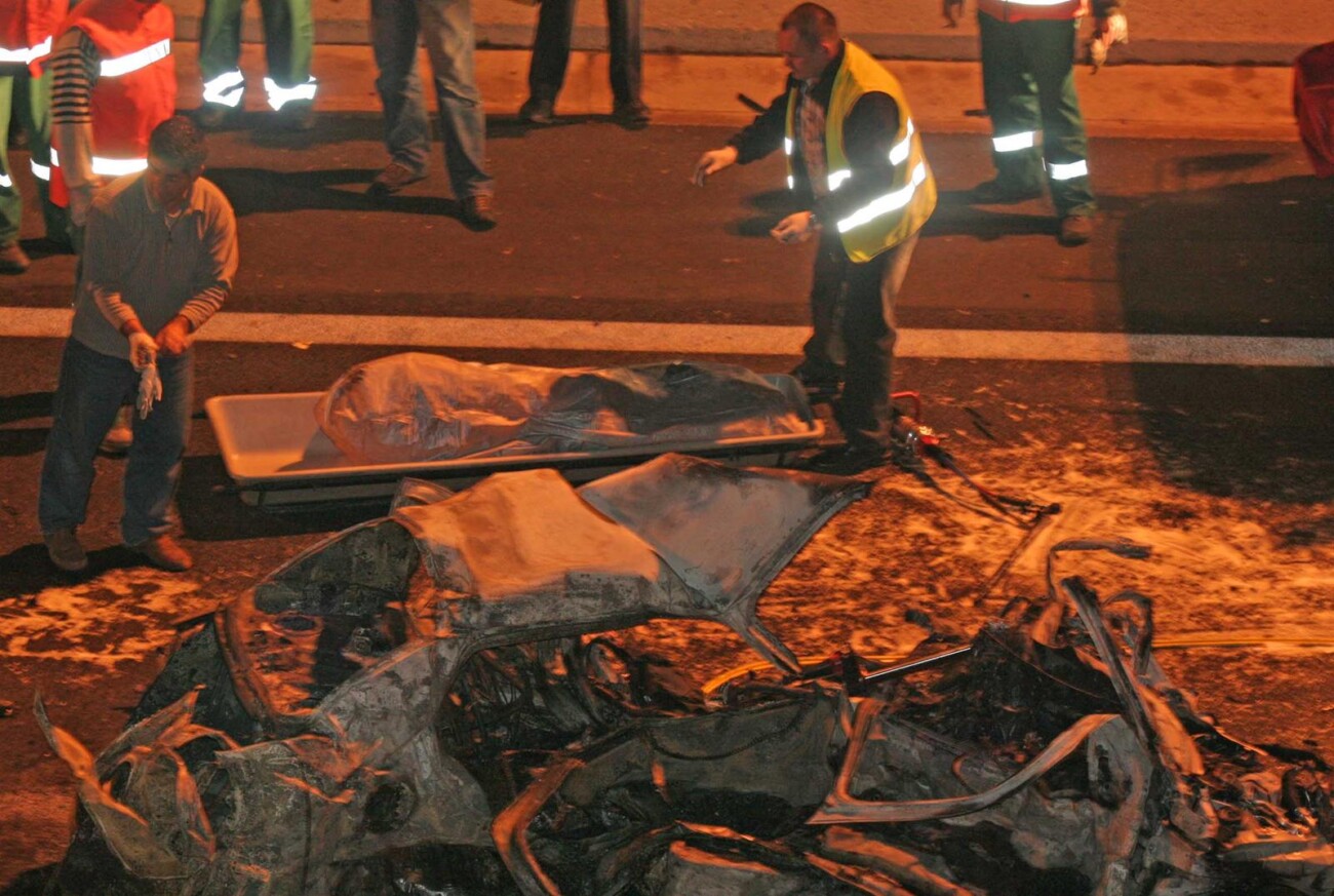 ARHIVA – 9.11.2006. Stravi?na nesre?a na autocesti Rijeka-Zagreb: Izgorjele tri osobe, jedna umrla u bolnici ARHIVA – 9.11.2006. Stravi?na nesre?a na autocesti Rijeka-Zagreb: Izgorjele tri osobe, jedna umrla u bolnici