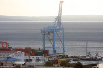 Rijeka: Istovar američke vojne opreme na kontejnerskom terminalu Brajdica Rijeka: Istovar američke vojne opreme na kontejnerskom terminalu Brajdica