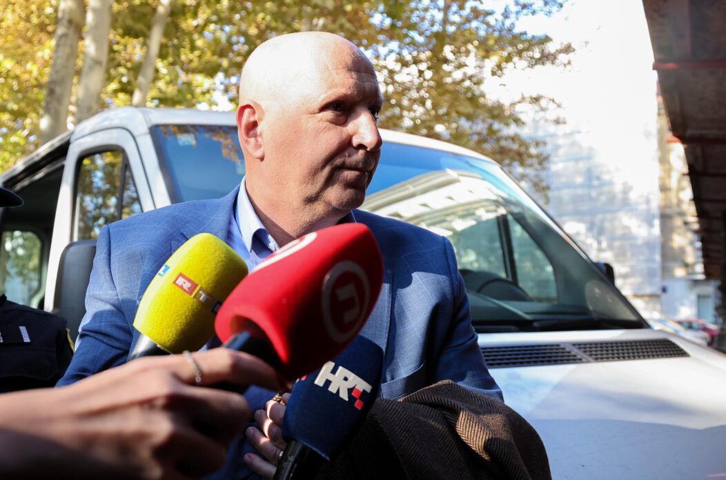 Zagreb: Tomo Pavić i Goran Roić dovedeni na istražno ročište Zagreb: Tomo Pavić i Goran Roić dovedeni na istražno ročište