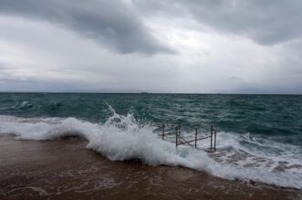 Rijeka: Jako jugo na moru pred Rijekom Rijeka: Jako jugo na moru pred Rijekom