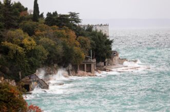 Rijeka: Jako jugo na moru pred Rijekom Rijeka: Jako jugo na moru pred Rijekom