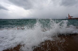 Rijeka: Jako jugo na moru pred Rijekom Rijeka: Jako jugo na moru pred Rijekom