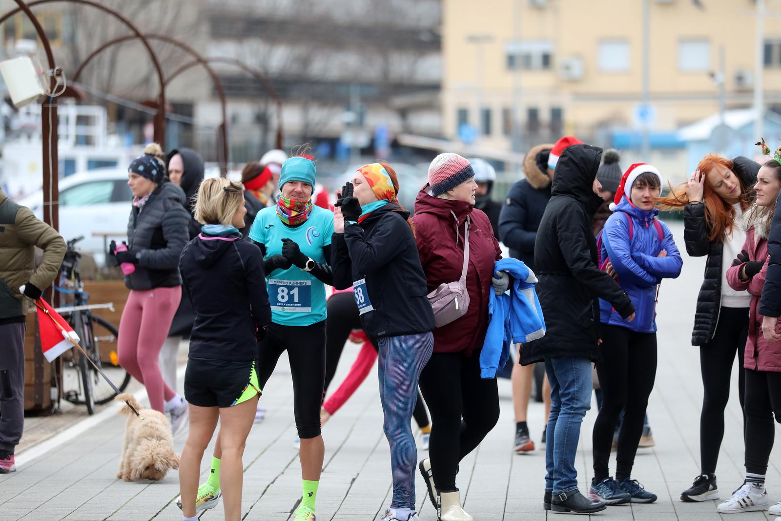 Rijeka: HoHoHo Run 2024 utrka odrana je na Mololongu Rijeka: HoHoHo Run 2024 utrka odrana je na Mololongu