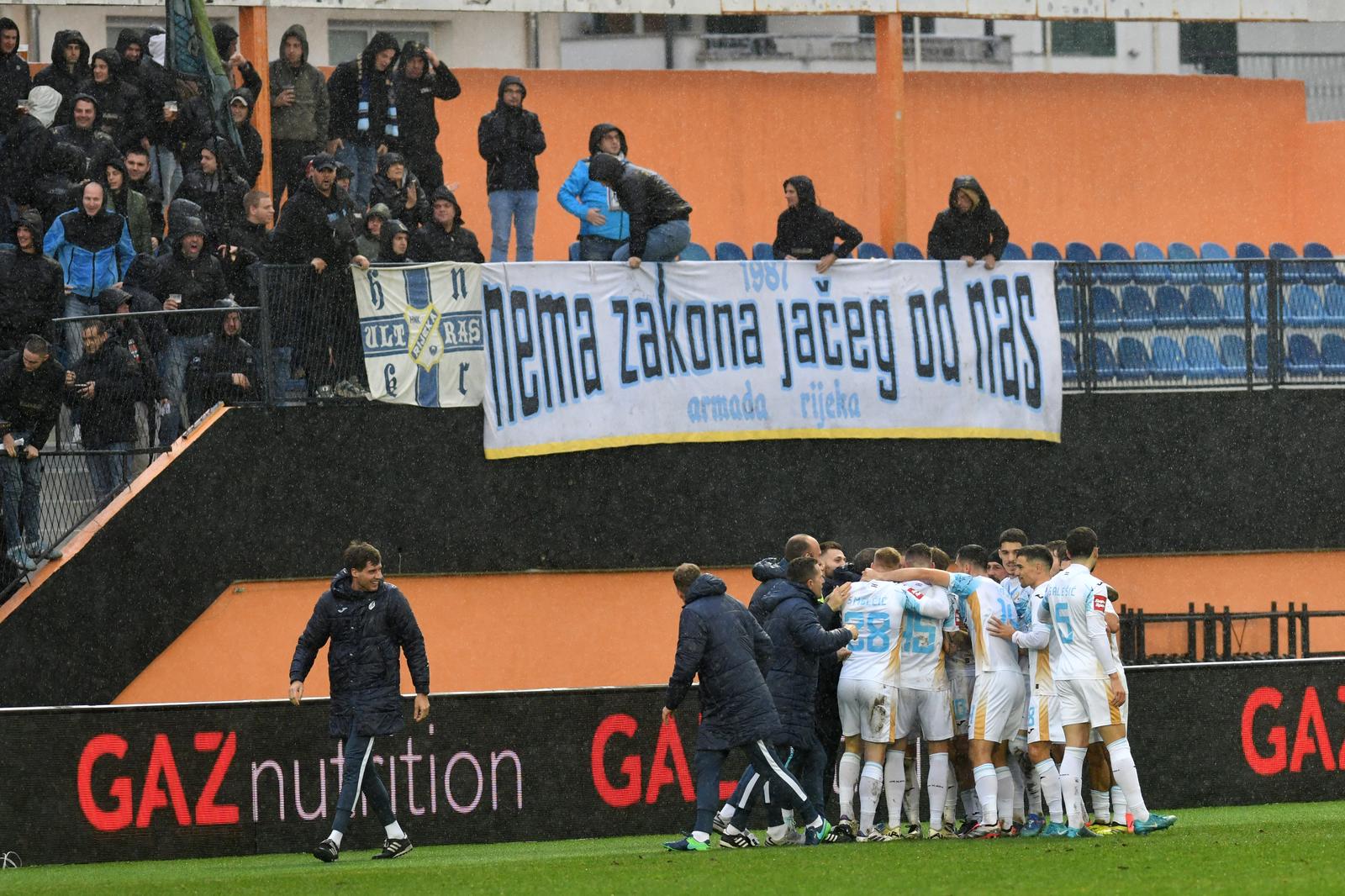 Šibenik: HNK Šibenik i HNK Rijeka sastali se u utakmici 16. kola Prve HNL
