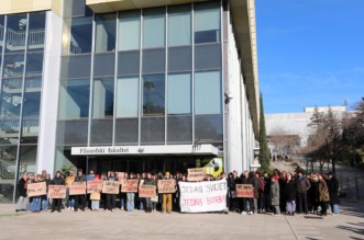 Rijeka: Prosvjed podrške riječkih studenata kolegama u Srbiji Rijeka: Prosvjed podrške riječkih studenata kolegama u Srbiji