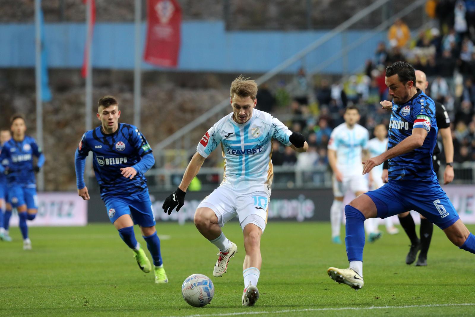 Rijeka: HNK Rijeka i NK Slaven Belupo sastali se u 18. kolu SuperSport HNL-a Rijeka: HNK Rijeka i NK Slaven Belupo sastali se u 18. kolu SuperSport HNL-a
