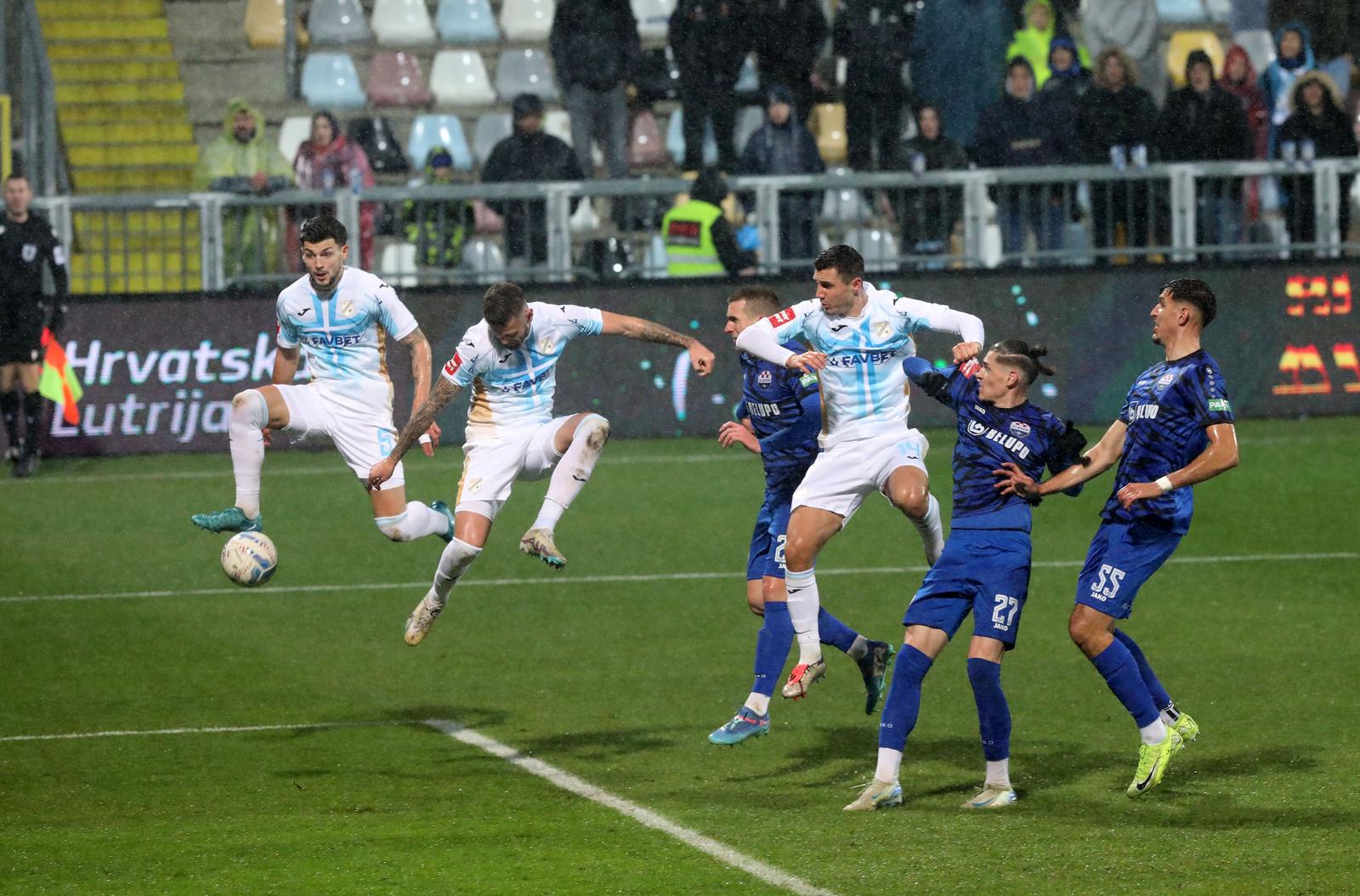 Rijeka: HNK Rijeka i NK Slaven Belupo sastali se u 18. kolu SuperSport HNL-a Rijeka: HNK Rijeka i NK Slaven Belupo sastali se u 18. kolu SuperSport HNL-a