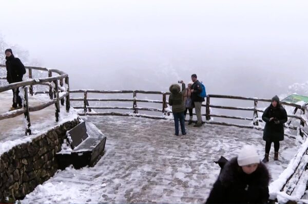 plitvice jezera snijeg zima 2024 rtl