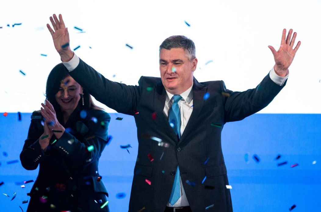 Zagreb: Zoran Milanović pobijedio na predsjedničkim izborima Zagreb: Zoran Milanović pobijedio na predsjedničkim izborima
