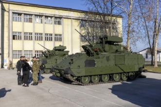 Našice: Svečana primopredaja prvih borbenih vozila Bradley Našice: Svečana primopredaja prvih borbenih vozila Bradley