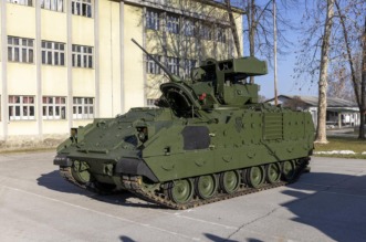 Našice: Svečana primopredaja prvih borbenih vozila Bradley Našice: Svečana primopredaja prvih borbenih vozila Bradley
