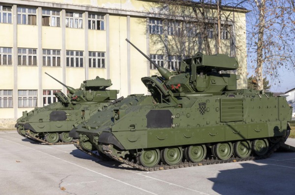 Našice: Svečana primopredaja prvih borbenih vozila Bradley