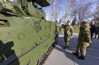 Našice: Svečana primopredaja prvih borbenih vozila Bradley Našice: Svečana primopredaja prvih borbenih vozila Bradley