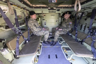 Našice: Svečana primopredaja prvih borbenih vozila Bradley Našice: Svečana primopredaja prvih borbenih vozila Bradley