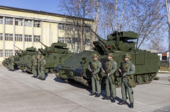 Našice: Svečana primopredaja prvih borbenih vozila Bradley Našice: Svečana primopredaja prvih borbenih vozila Bradley