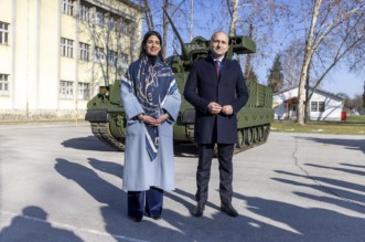 Našice: Svečana primopredaja prvih borbenih vozila Bradley Našice: Svečana primopredaja prvih borbenih vozila Bradley