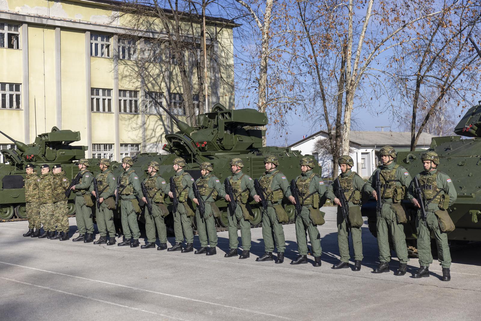 Našice: Svečana primopredaja prvih borbenih vozila Bradley Našice: Svečana primopredaja prvih borbenih vozila Bradley