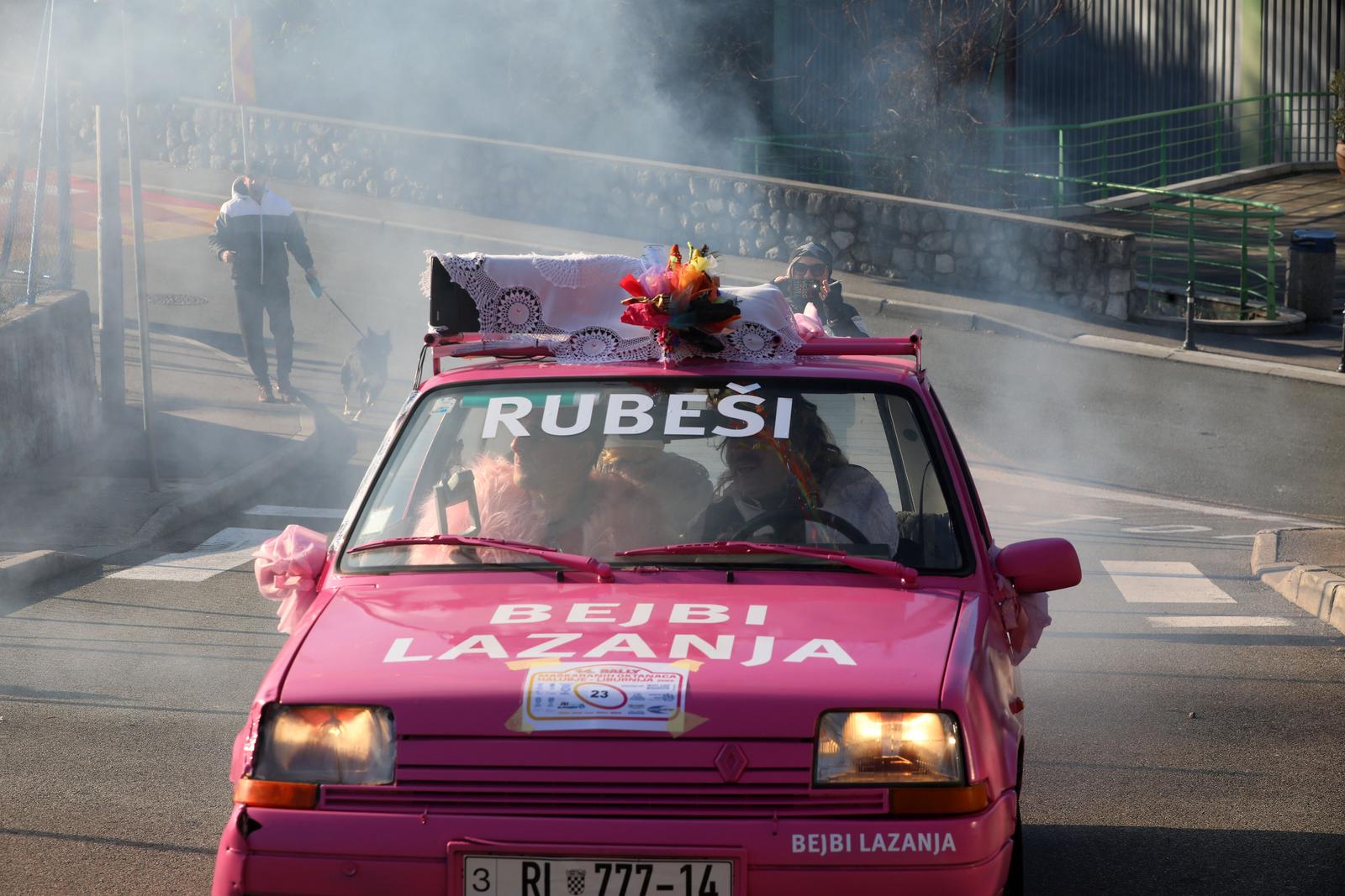 Kastav: Rally maškaranih oktanaca Halubje-Liburnija Kastav: Rally maškaranih oktanaca Halubje-Liburnija