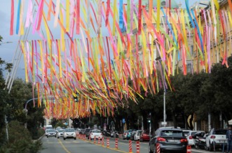Rijeka: Centar grada ukraen zastavama uo?i Rije?kog karnevala Rijeka: Centar grada ukraen zastavama uo?i Rije?kog karnevala