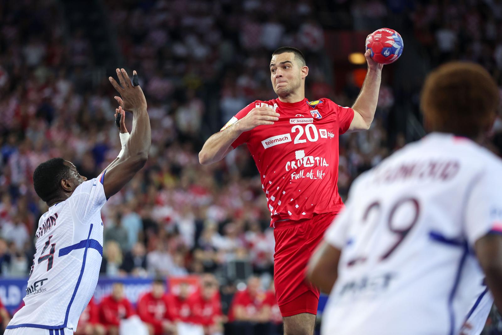 IHF Svjetsko rukometno prvenstvo 2025., polufinale, Francuska – Hrvatska
