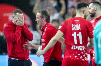 Zagreb: Slavlje rukometaša Hrvatske nakon pobjede nad Francuskom i prolaska u finale Svjetskog prvenstva Zagreb: Slavlje rukometaša Hrvatske nakon pobjede nad Francuskom i prolaska u finale Svjetskog prvenstva