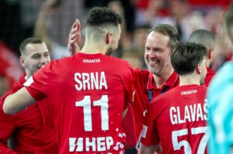 Zagreb: Slavlje rukometaša Hrvatske nakon pobjede nad Francuskom i prolaska u finale Svjetskog prvenstva Zagreb: Slavlje rukometaša Hrvatske nakon pobjede nad Francuskom i prolaska u finale Svjetskog prvenstva