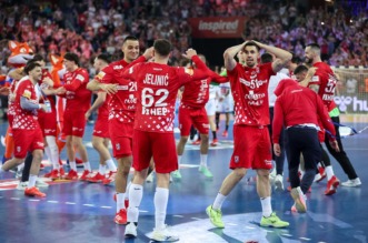 Zagreb: Slavlje rukometaša Hrvatske nakon pobjede nad Francuskom i prolaska u finale Svjetskog prvenstva Zagreb: Slavlje rukometaša Hrvatske nakon pobjede nad Francuskom i prolaska u finale Svjetskog prvenstva