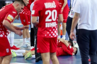 Zagreb: Slavlje rukometaša Hrvatske nakon pobjede nad Francuskom i prolaska u finale Svjetskog prvenstva Zagreb: Slavlje rukometaša Hrvatske nakon pobjede nad Francuskom i prolaska u finale Svjetskog prvenstva