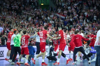 Zagreb: Slavlje rukometaša Hrvatske nakon pobjede nad Francuskom i prolaska u finale Svjetskog prvenstva Zagreb: Slavlje rukometaša Hrvatske nakon pobjede nad Francuskom i prolaska u finale Svjetskog prvenstva
