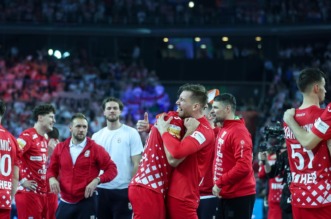 Zagreb: Slavlje rukometaša Hrvatske nakon pobjede nad Francuskom i prolaska u finale Svjetskog prvenstva Zagreb: Slavlje rukometaša Hrvatske nakon pobjede nad Francuskom i prolaska u finale Svjetskog prvenstva