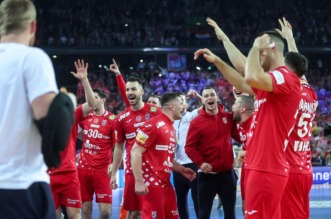 Zagreb: Slavlje rukometaša Hrvatske nakon pobjede nad Francuskom i prolaska u finale Svjetskog prvenstva Zagreb: Slavlje rukometaša Hrvatske nakon pobjede nad Francuskom i prolaska u finale Svjetskog prvenstva