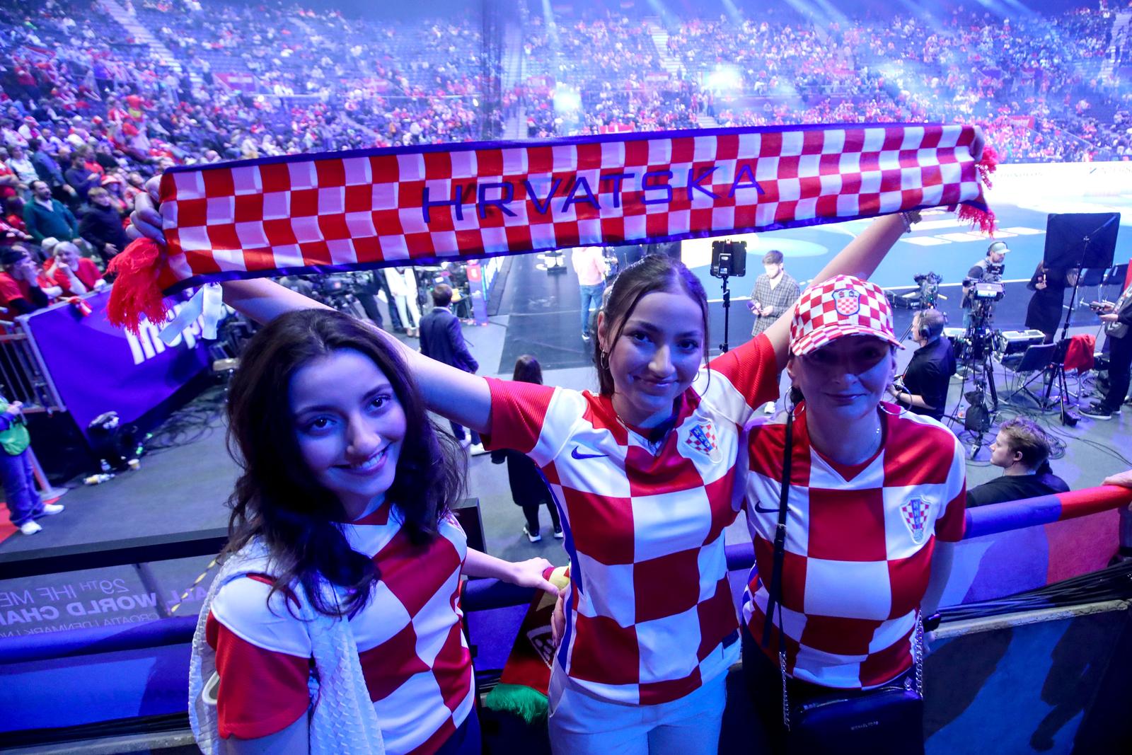 IHF Svjetsko rukometno prvenstvo 2025., finale, Hrvatska – Danska, navijači IHF Svjetsko rukometno prvenstvo 2025., finale, Hrvatska – Danska, navijači