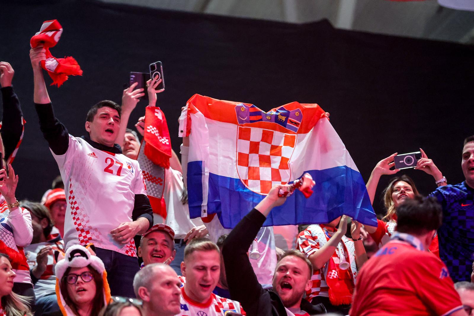 IHF Svjetsko rukometno prvenstvo 2025., finale, Hrvatska – Danska, navijači IHF Svjetsko rukometno prvenstvo 2025., finale, Hrvatska – Danska, navijači