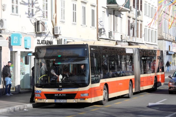 Rijeka: Autobusi Komunalnog društva Autotrolej