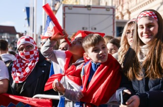 Zagreb: Svečani doček rukometaša nakon osvojenog srebra na Svjetskom prvenstvu