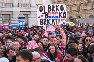 Zagreb: Svečani doček rukometaša nakon osvojenog srebra na Svjetskom prvenstvu