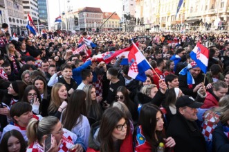 Zagreb: Svečani doček rukometaša nakon osvojenog srebra na Svjetskom prvenstvu